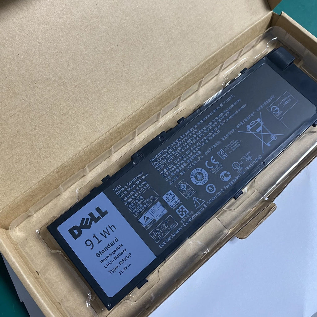 OEM 91Wh MFKVP Battery For Dell Precision 15 7510 7520 17 7710 7720 M7510 M7710