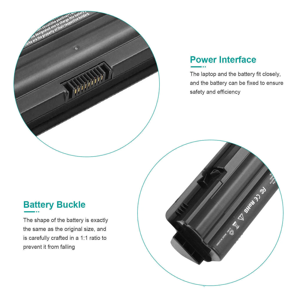 6/9Ce Battery for Dell XPS 14 15 17 L401X L501X L502X L701X L702X JWPHF R795X