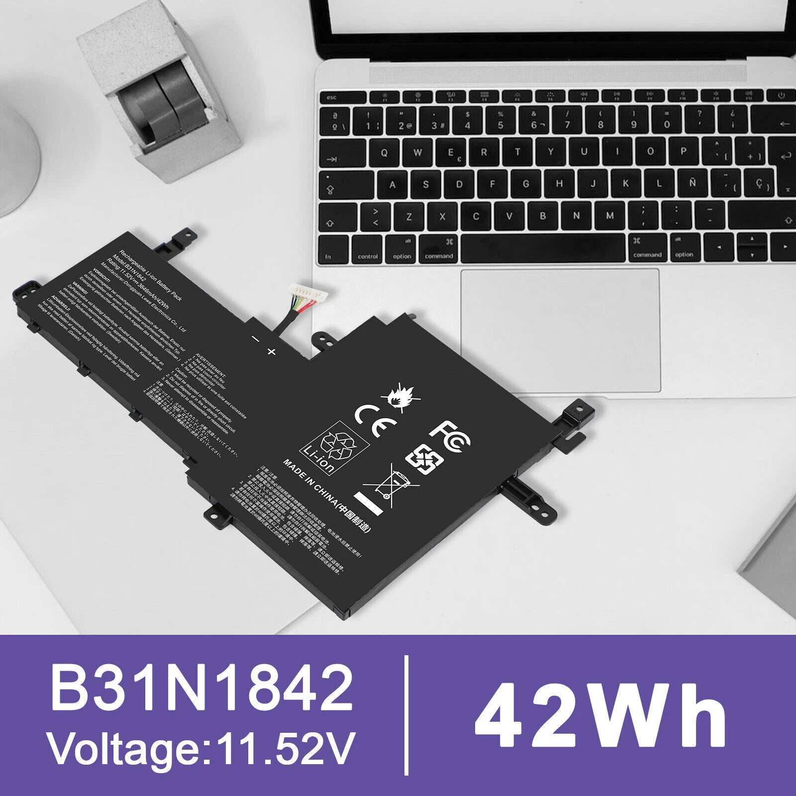 B31N1842 Battery For ASUS VivoBook S15 V5050E S5500F X513E X531F S531F V531F NEW