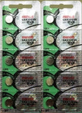 371 MAXELL WATCH BATTERIES (10 piece) SR920SW SR920 371 D370 NewAuthorizedSeller