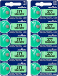 MURATA / SONY 377 SR626SW (20 piece) SR626 V377 Watch Battery USA seller