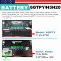 6GTPY?H5H20 Battery for Dell XPS 15 9570 9560 9550 Precision 5530 5520 5510