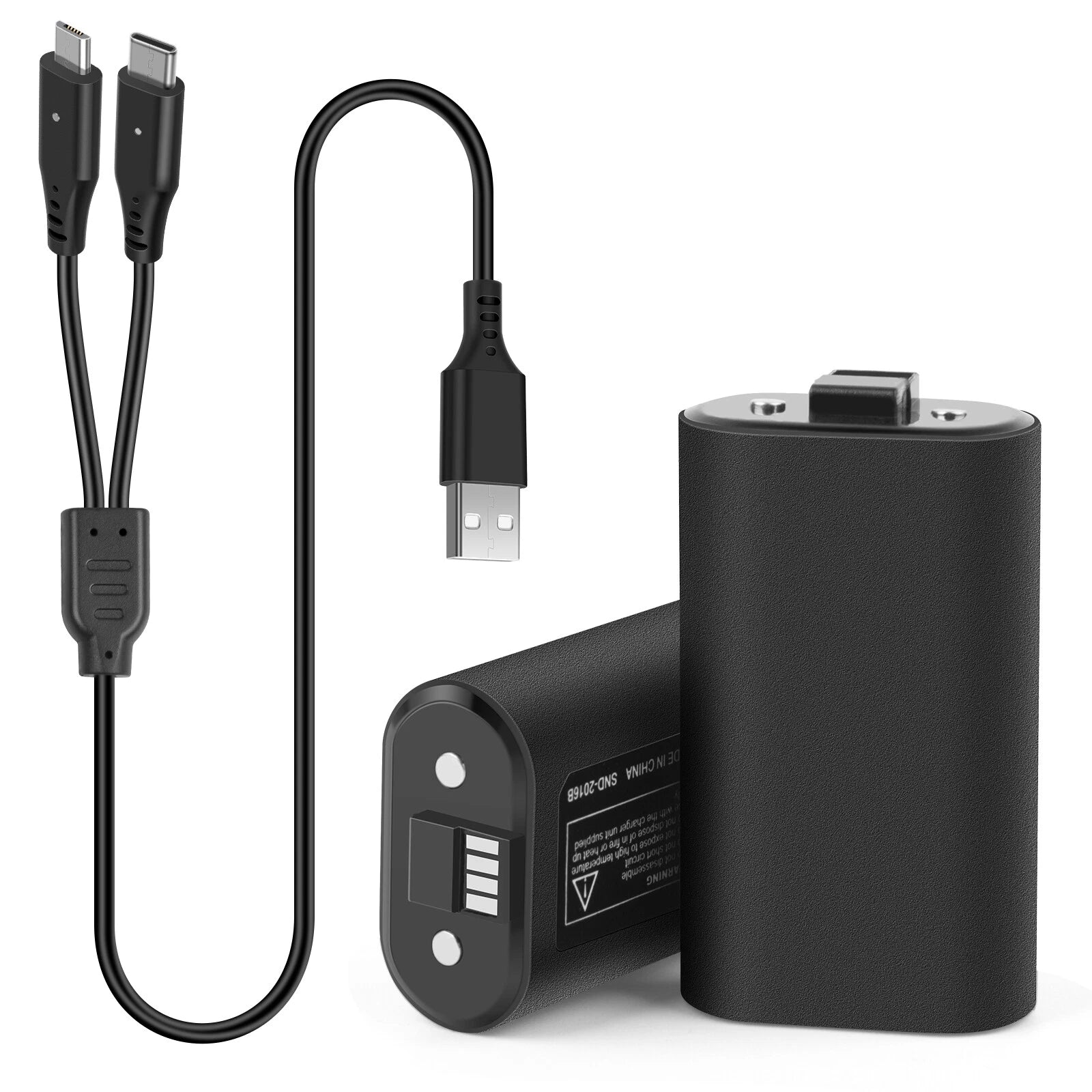 For Xbox One X, One S, Xbox Series X/S Rechargeable Battery Pack & Charge Cable