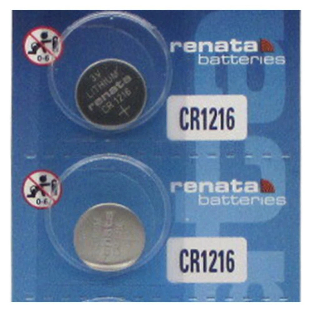 CR 1216 RENATA WATCH BATTERY (2 piece) ECR1216 Fast FREE SHIPPING