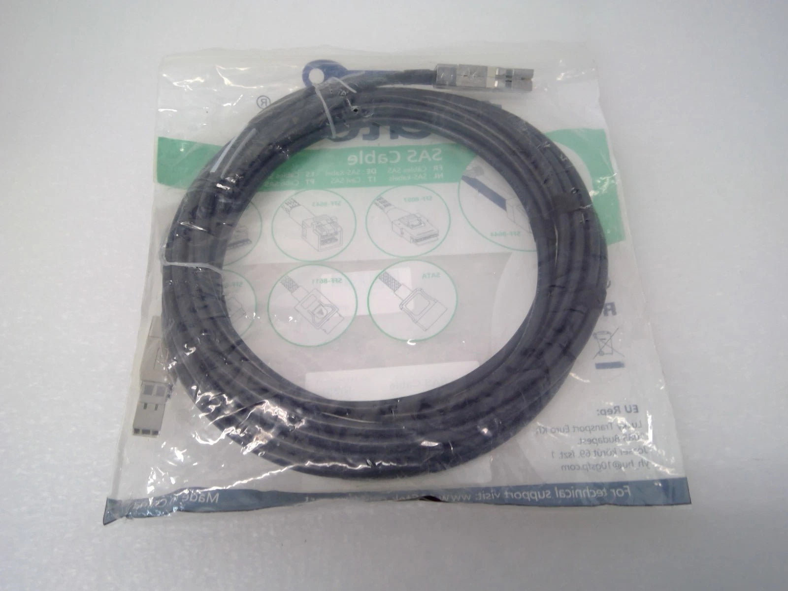 NEW 10Gtek 3M(10ft) 12G External HD MiniSAS Cable CAB-8644/8644-P3M SFF-8644