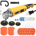 ??2000W Electric Car Polisher Buffer Sander Waxer Kit Variable 7-Speed W/ Pads