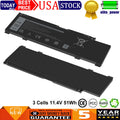 266J9 Battery for Dell Inspiron14 5490 G3 15 3500 3590 G5 15 5500 5505 P89F 51WH