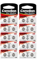 20 Pk Camelion AG9 394 D394 GP94 L936 LR45 S936 Alkaline Button Cell Battery