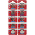10 x Fresh PANASONIC CR 2025 CR2025 ECR2025 LITHIUM COIN CELL Battery