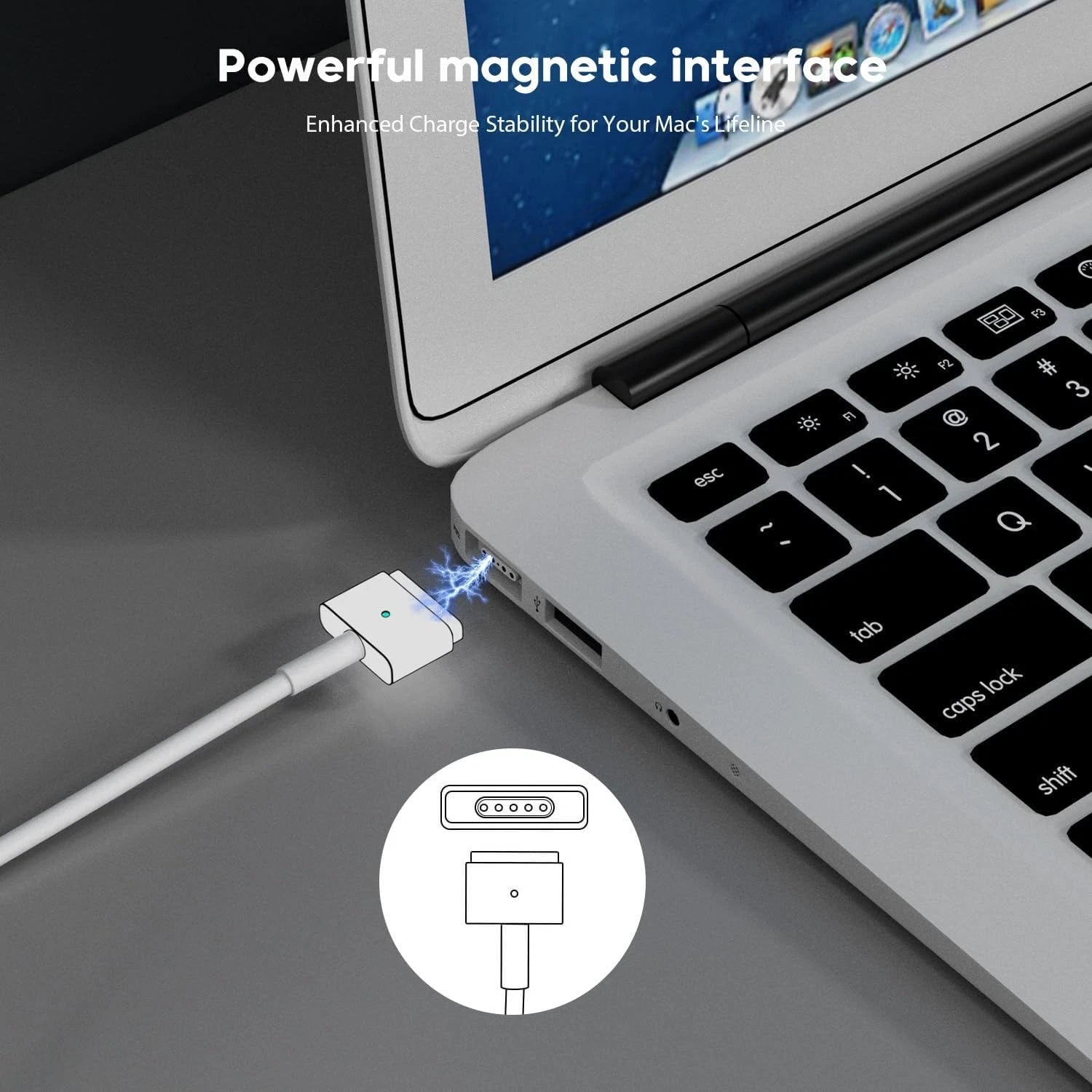 45W Power Adapter Charger for Apple Macbook Air 11" 13" 2012 2013 2014 2015 2016
