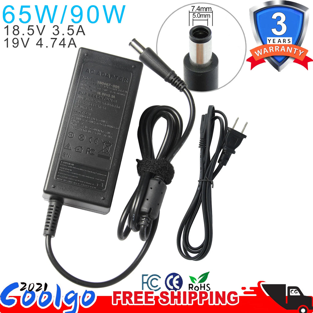 For HP EliteBook 820 840 850 G1 G2 Laptop AC Adapter Power Supply Charger