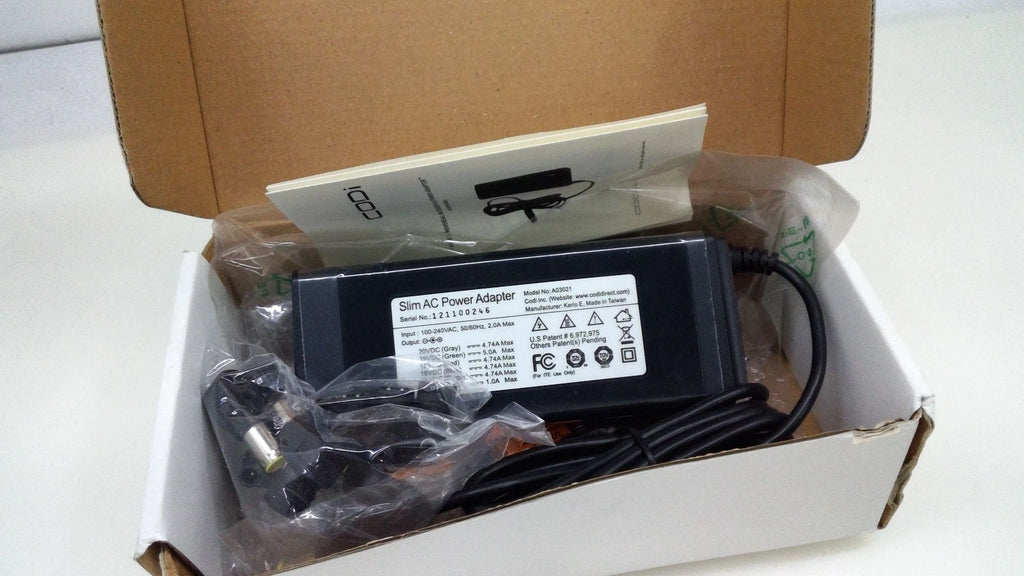 New CODi 100W Nine Tips Universal Notbook Power Adapter A03021