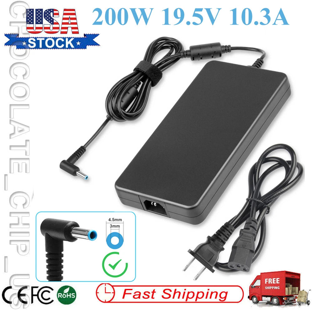 AC Adapter Charger for HP Omen 15 17 Pavilion Gaming 15 17 Zbook 15 G3 G4 G5 G6
