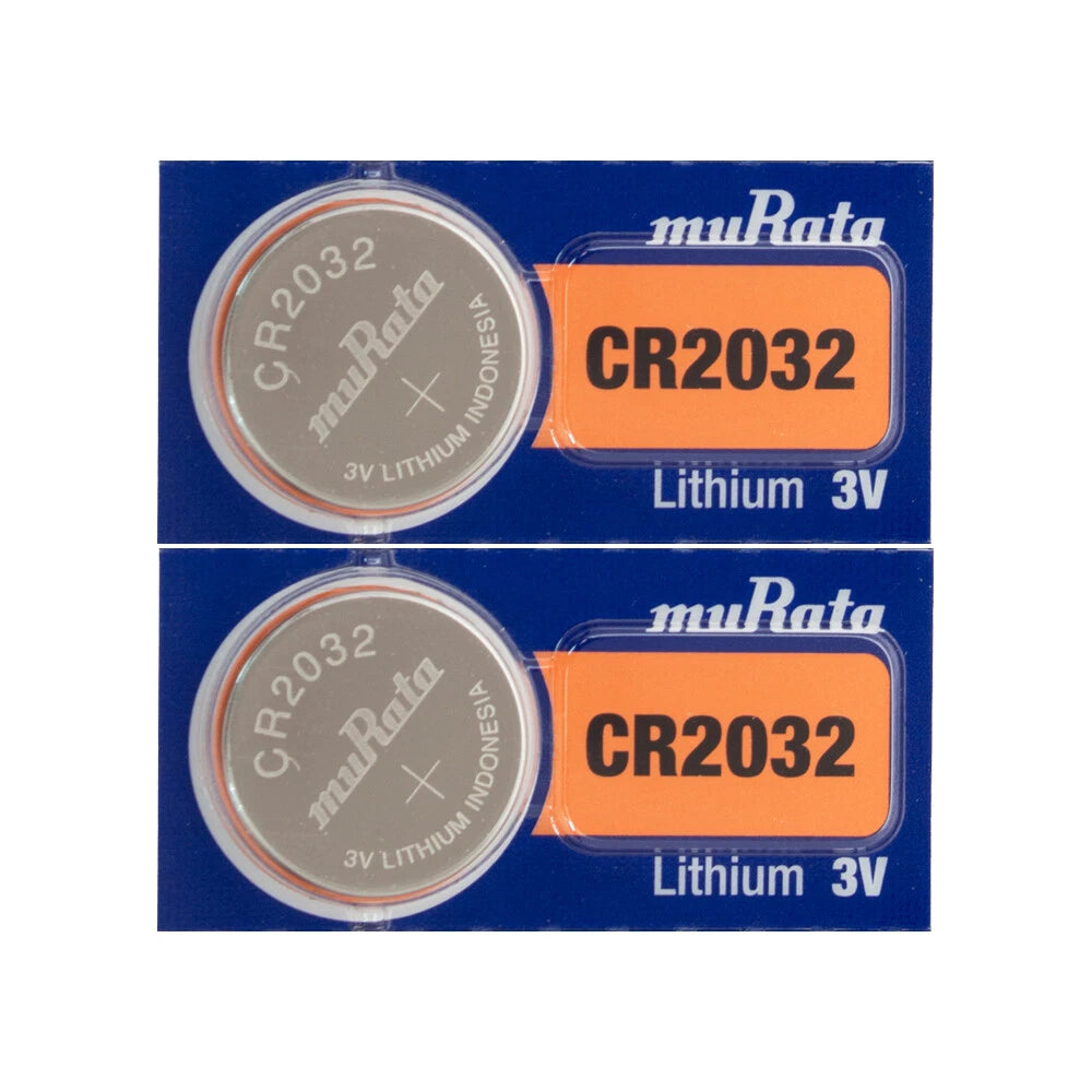 3 Murata Replaces Sony CR2032 CR 2032 3v Lithium Battery NEW Expires 2028