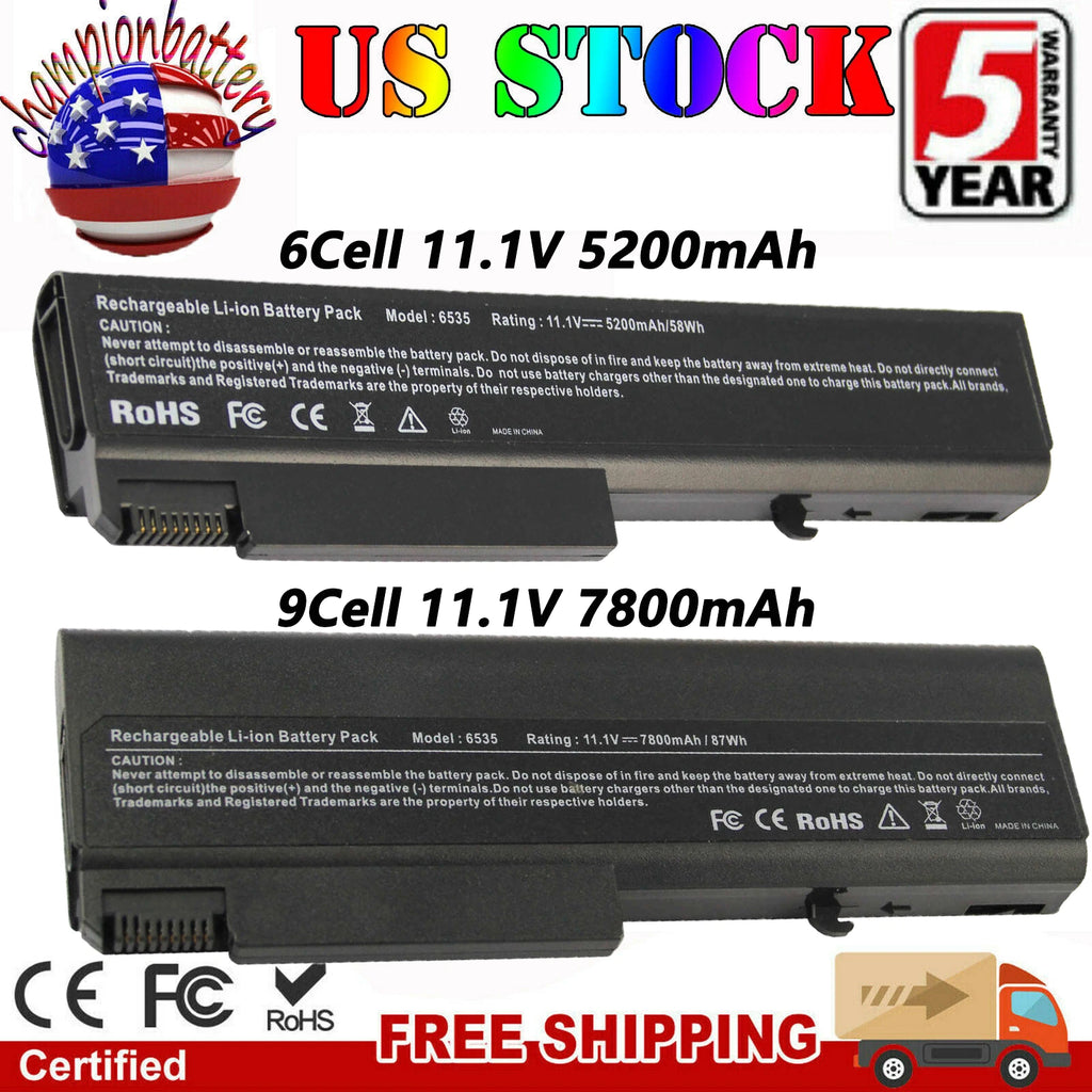 TD06 Battery for HP EliteBook 8440P 6930P 6530B 6730B ProBook 6455B HSTNN-C68C