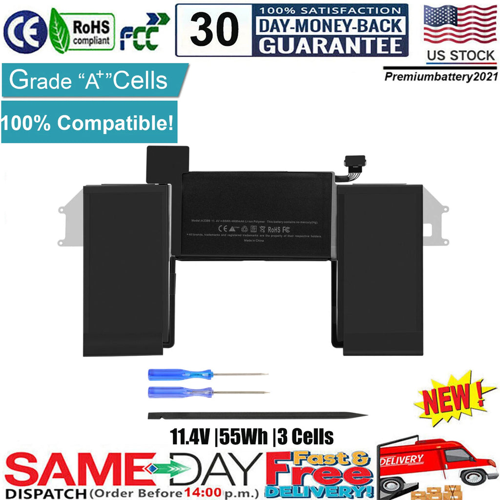 ?NEW A2389 Battery for MacBook Air 13'' inch 2020 A2337 M1 EMC 3598 MGN53LL/A