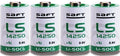 4 Pk SAFT LS14250 3.6V 1/2 AA Batteries