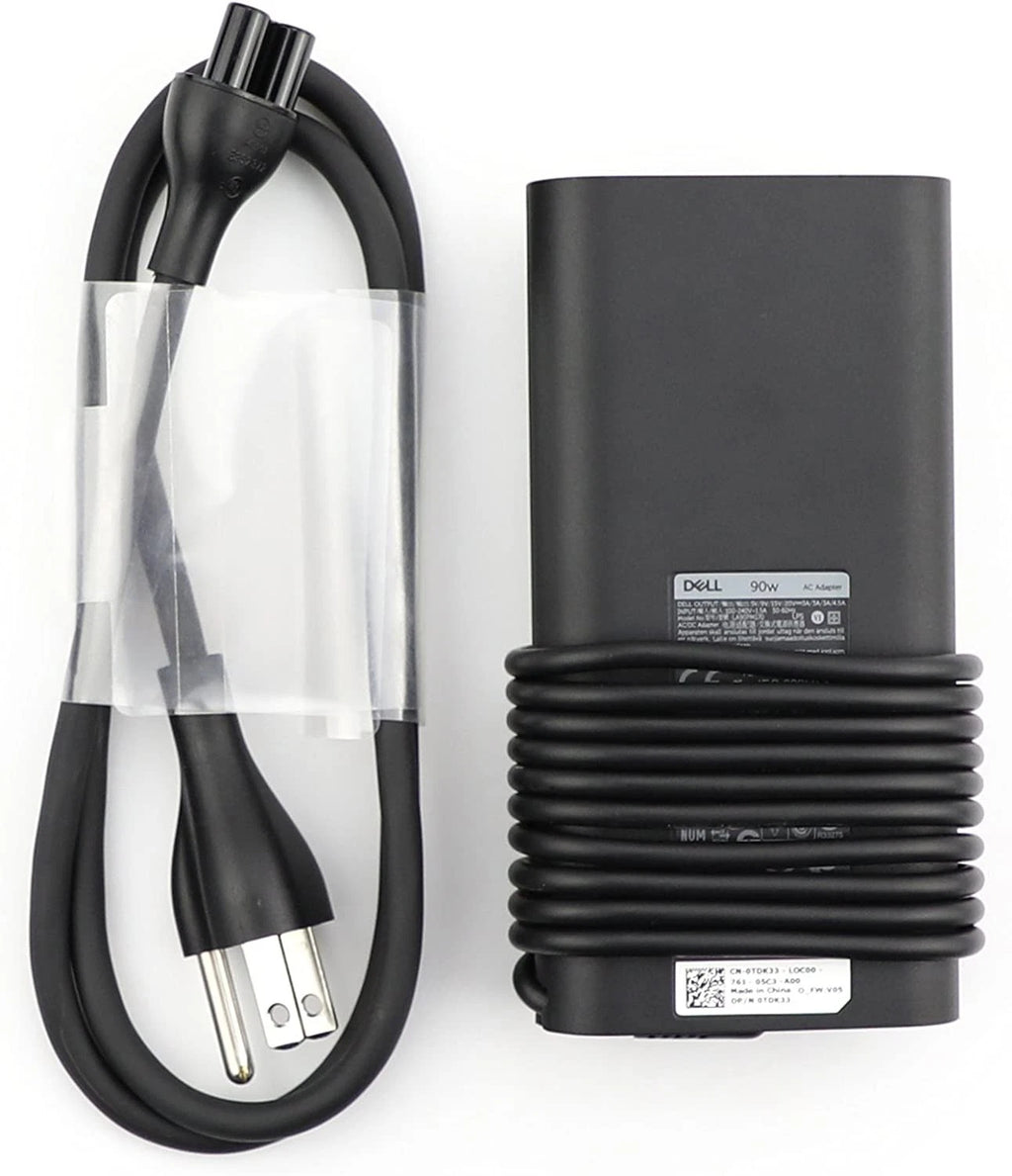 Genuine 90W USB-C Charger for Dell XPS 13 9365 9360 9370 7390 9300 9310 0TDK33