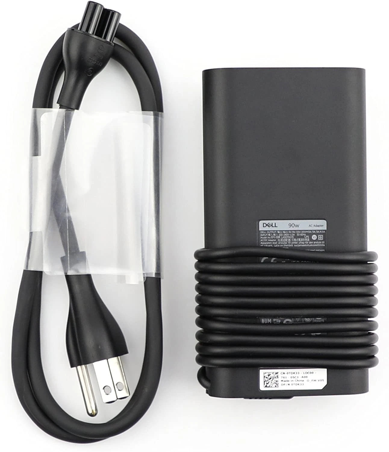 Genuine 90W USB-C Charger for Dell XPS 13 9365 9360 9370 7390 9300 9310 0TDK33