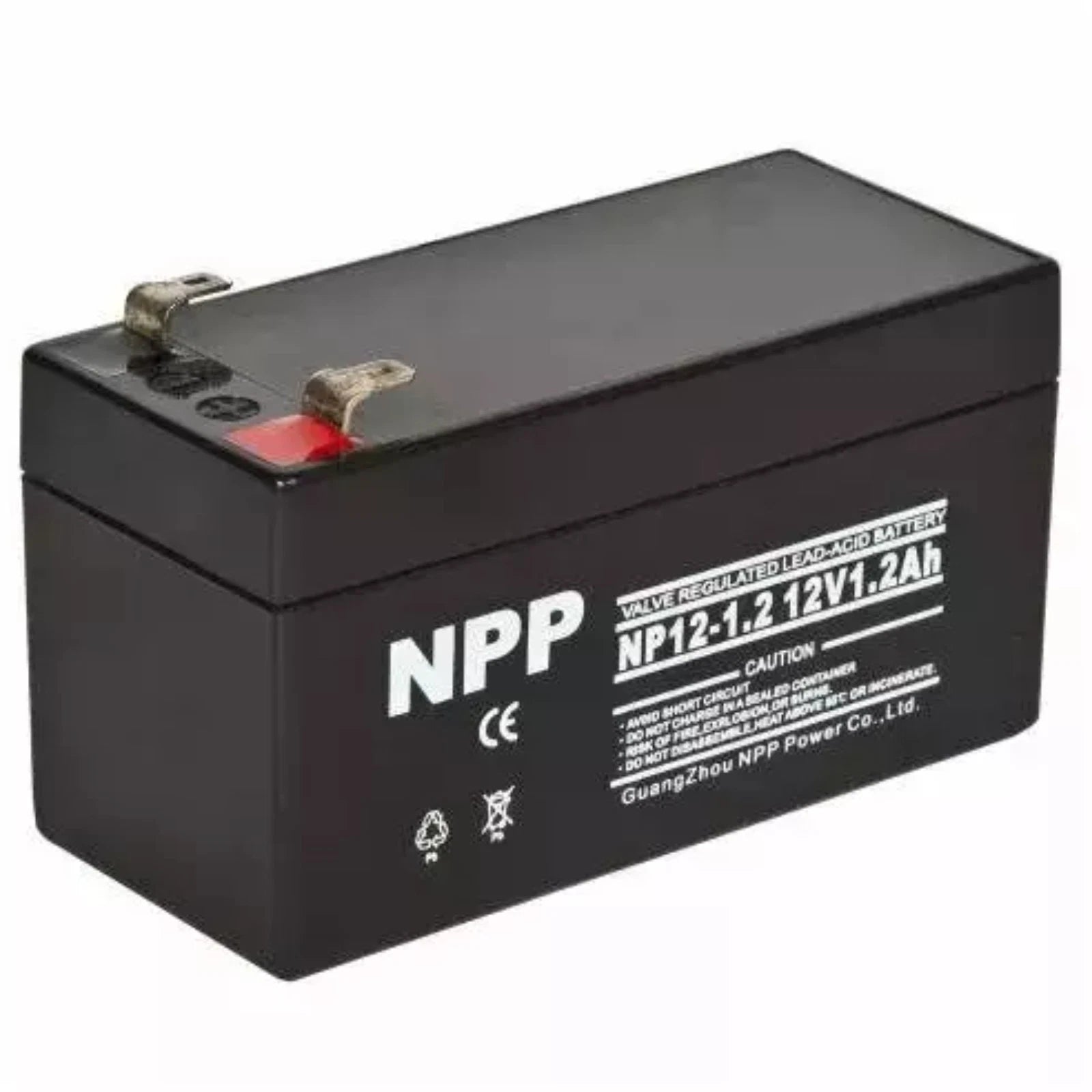 NPPower NP12-1.2Ah 12V VRLA Battery -Rechargeable Battery