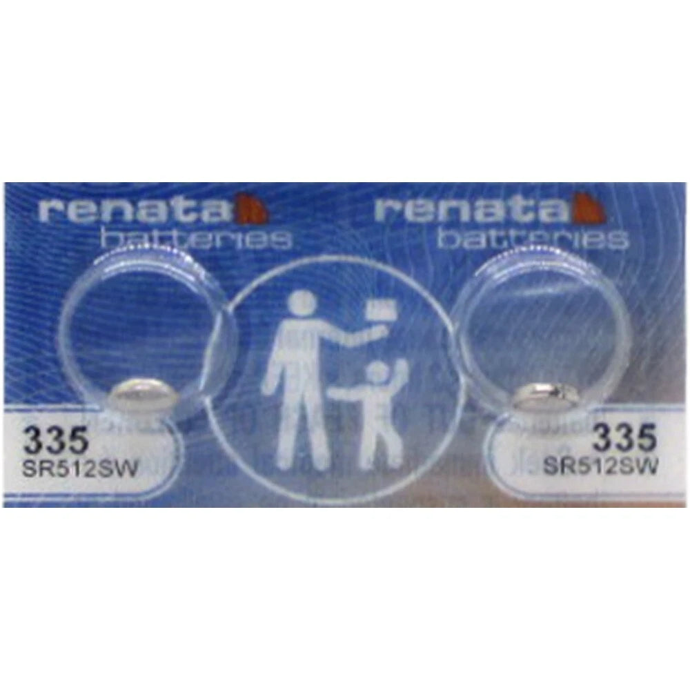 335 Watch and Calculator Batteries Renata x 2