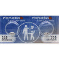 335 Watch and Calculator Batteries Renata x 2