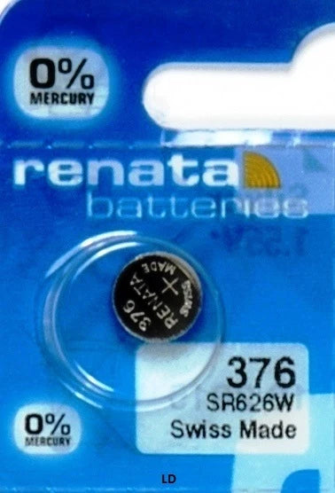376 RENATA SR626W SR626SW SR66 WATCH BATTERY New Authorized Seller