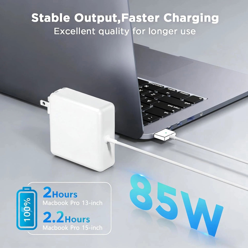 85W T-Tip Power Adapter Charger Macbook Pro Retina 15 17'' 2012-2015 A1424 A1398