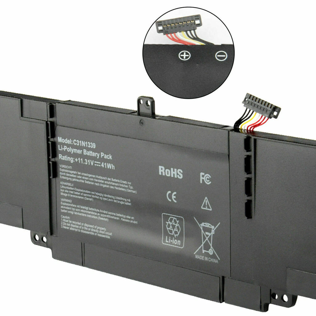 Battery For ASUS Q302L Q302LG Q302LA Q302LA-BBI5T14 Q302LA-BHI3T Q302U Q302UA