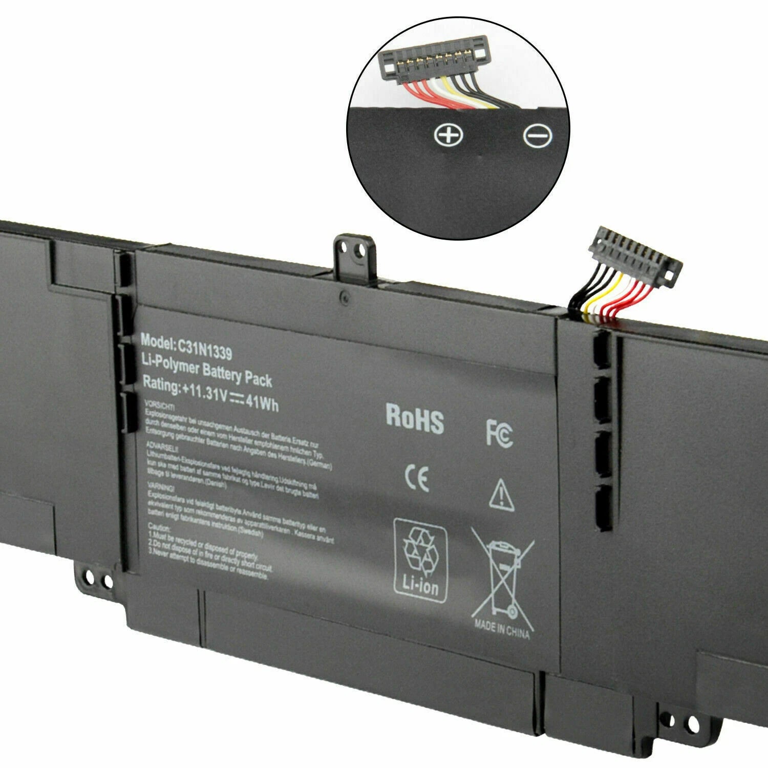 Battery For ASUS Q302L Q302LG Q302LA Q302LA-BBI5T14 Q302LA-BHI3T Q302U Q302UA