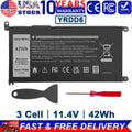 ?YRDD6 Battery for Dell Inspiron 14 15 17 3493 3501 3583 3593 5584 Latitude 3310