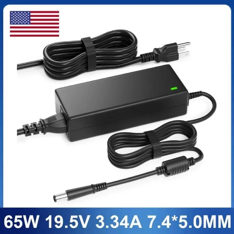 For Dell Latitude E7470 E7440 E7270 E6430 65W Laptop Power Adapter Charger