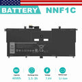 Battery for Dell XPS 13 9365 2in1 2017 Series 13-9365-D1605TS NNF1C HMPFH 46Wh