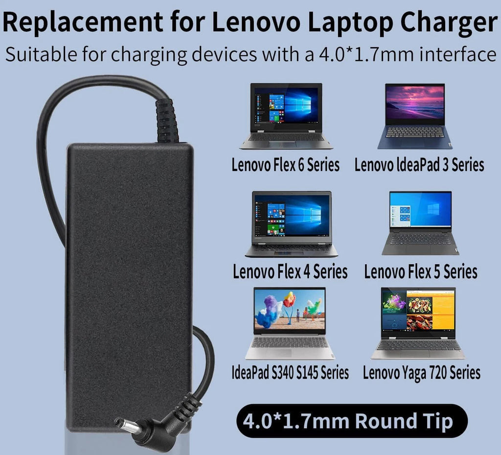 45W 20V 2.25A AC Adapter Laptop Charger For Lenovo Ideapad 100 110 110s 120s 310