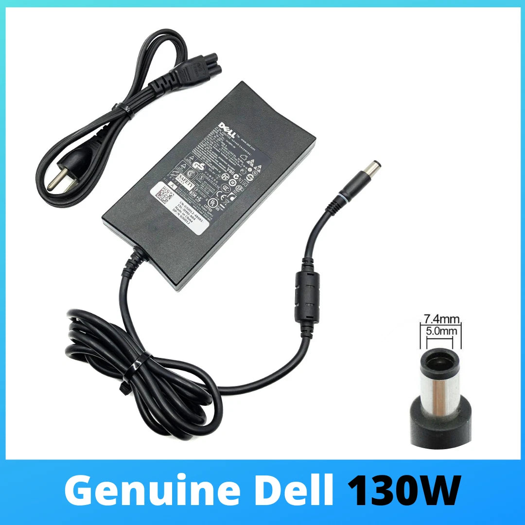 NEW Original Dell 19.5V 6.7A 130W AC Adapter PR02X PR03X TB16 Docking Station