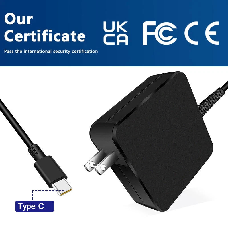 20V 3.25A 61W 65W 96W Type C USB C Laptop Adapter Charger For MacBook Pro 16Inch