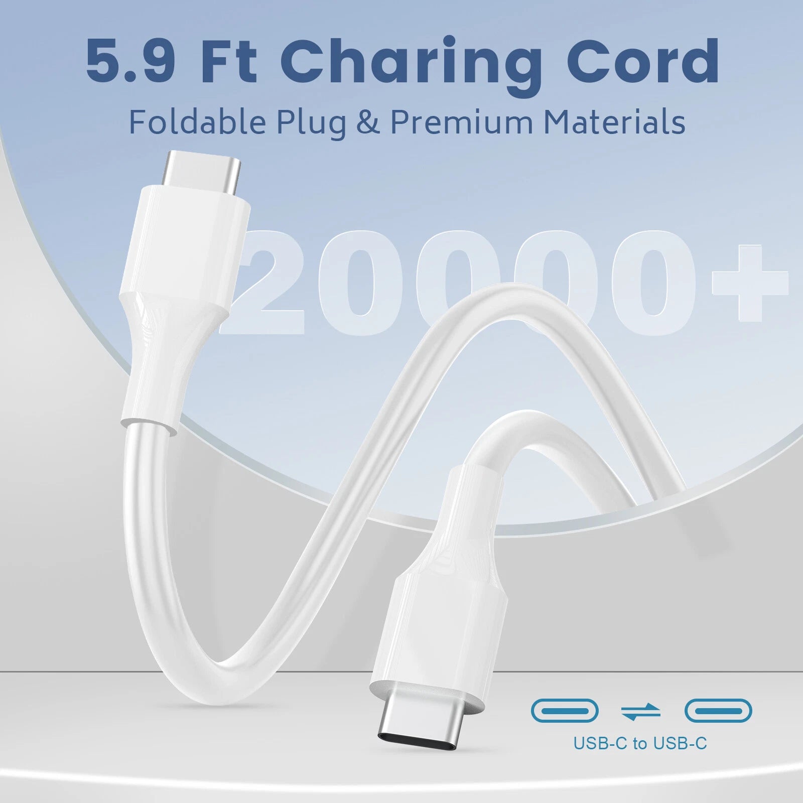 140W USB-C Power Adapter Fast Charger For MacBook Pro/Air iPad Phone 14 Samsung
