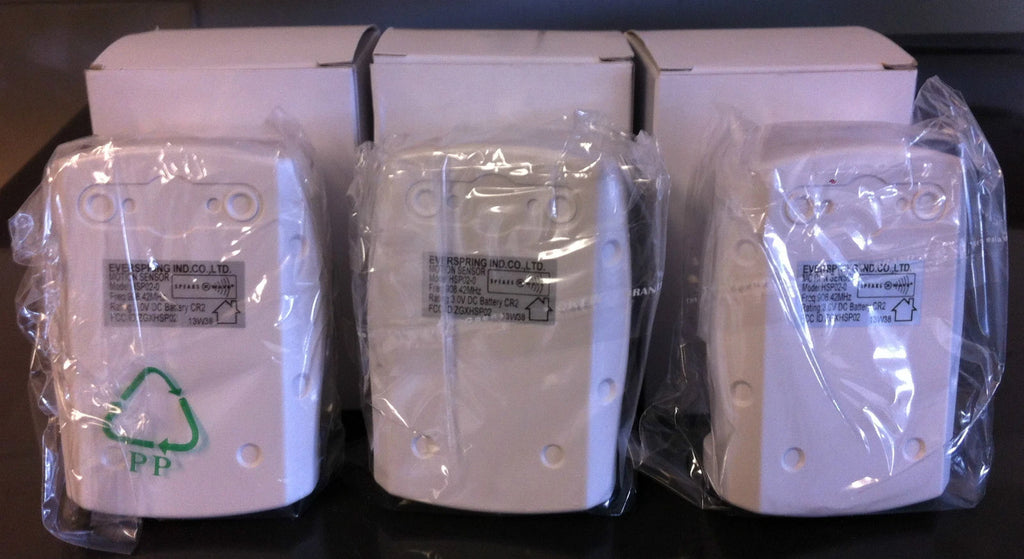 Brand New "3" Everspring HSP02 Z-wave Motion Detector ZWave PIR, Battery in