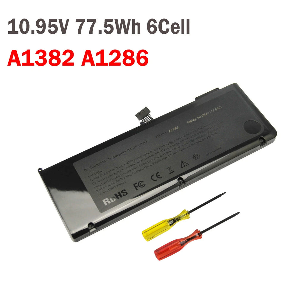 ??Battery ?A1382 For Apple MacBook Pro15" A1286 Unibody 2011-2012 10.95V 5200mAh