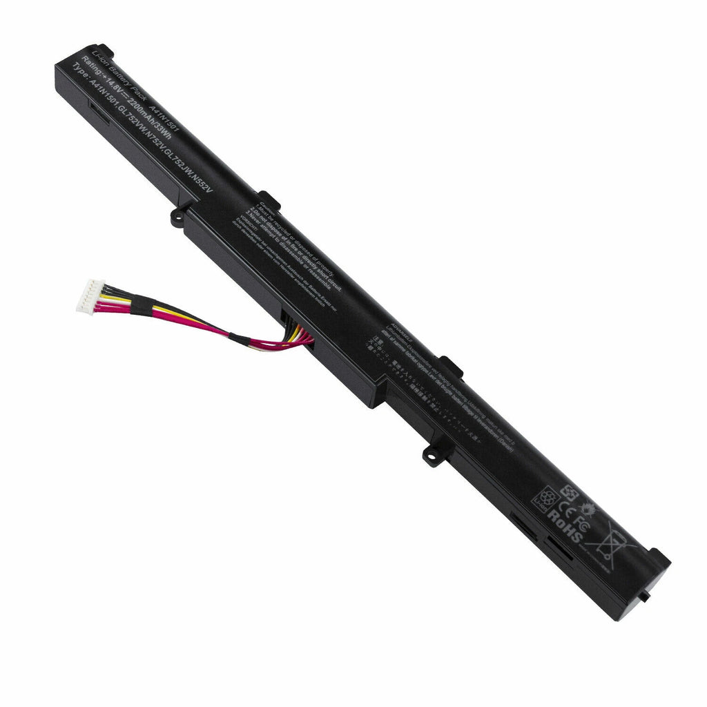 A41N1611 Battery For Asus GL553VD GL553VW GL553VE GL753V FX53VD ZX53V