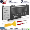 6MT4T Battery For Dell Latitude E5470 E5570 Precision 3510 79VRK K3JK9 7.6V 62Wh