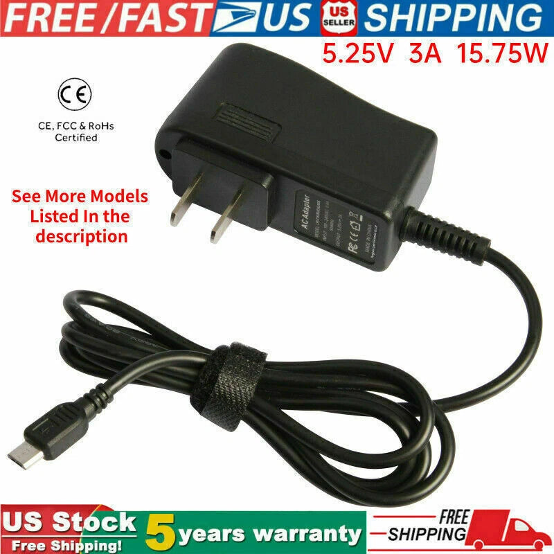 For Surface 3 Charger AC Power Adapter Charger Cord Surface 3 Tablet Replacement