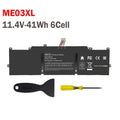 ME03XL Battery For HP Stream 11-d010nr 11-d010wm 787521-005 HSTNN-UB6M ME03 41Wh