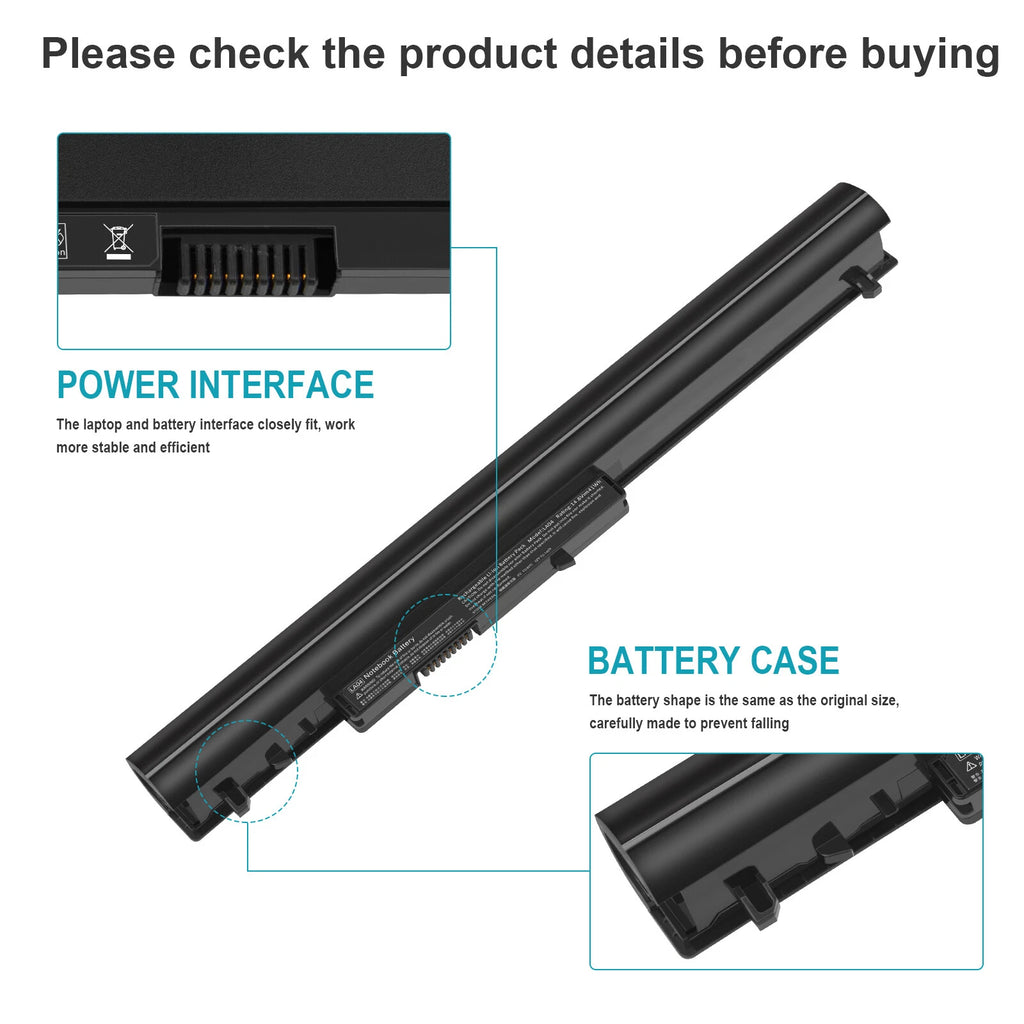 776622-001 HSTNN-DB6N BATTERY - for HP Laptop 15-F 15-F305DX 15-B119TX LA04 LA03
