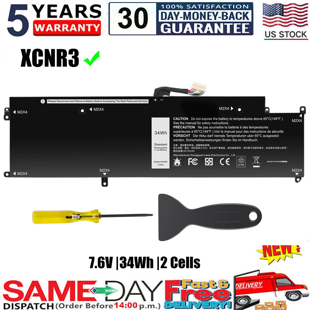 For Dell Latitude 13 7370 E7370 Ultrabook Series Type XCNR3 WY7CG MH25J P63NY US