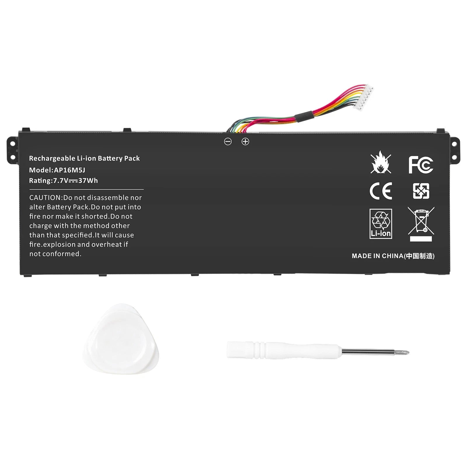 Battery AP16M5J For Acer Aspire 3 A314-31 A315-21 5 A315-51 ES1-523 Series 37Wh