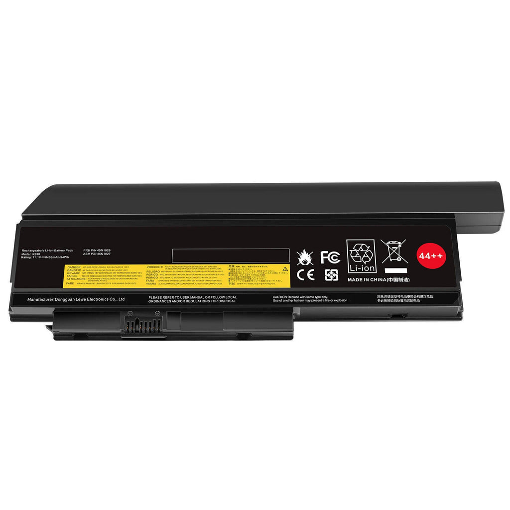44+/44++ Laptop Battery For Lenovo ThinkPad X220 X220i X220s X230i X230s Series