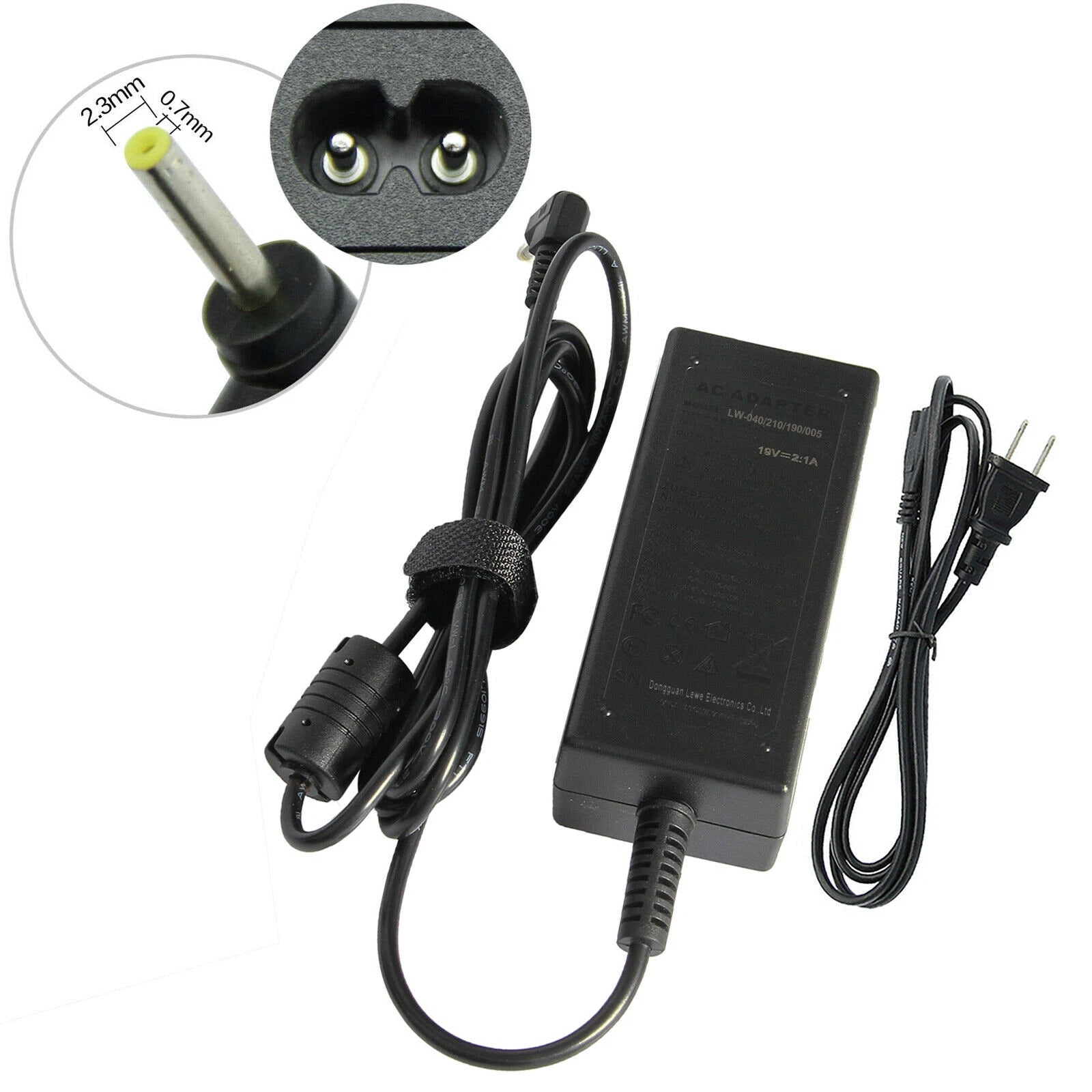 AC CHARGER ADAPTER FOR ASUS EEE PC 1011PX 1015P 1016P 1016PT 1018P 1104HA 1106HA