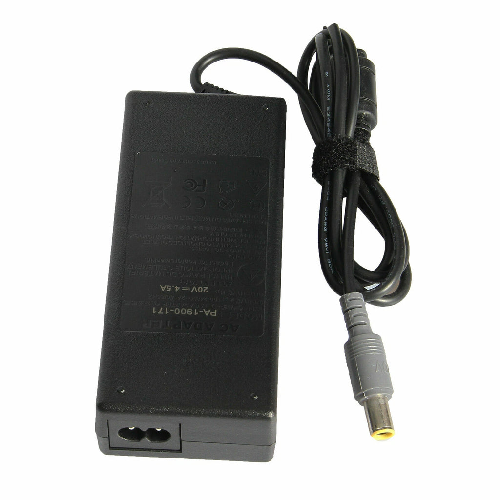 20V 4.5A 90W Laptop AC Adapter For IBM Lenovo ThinkPad Charger Power Supply Cord