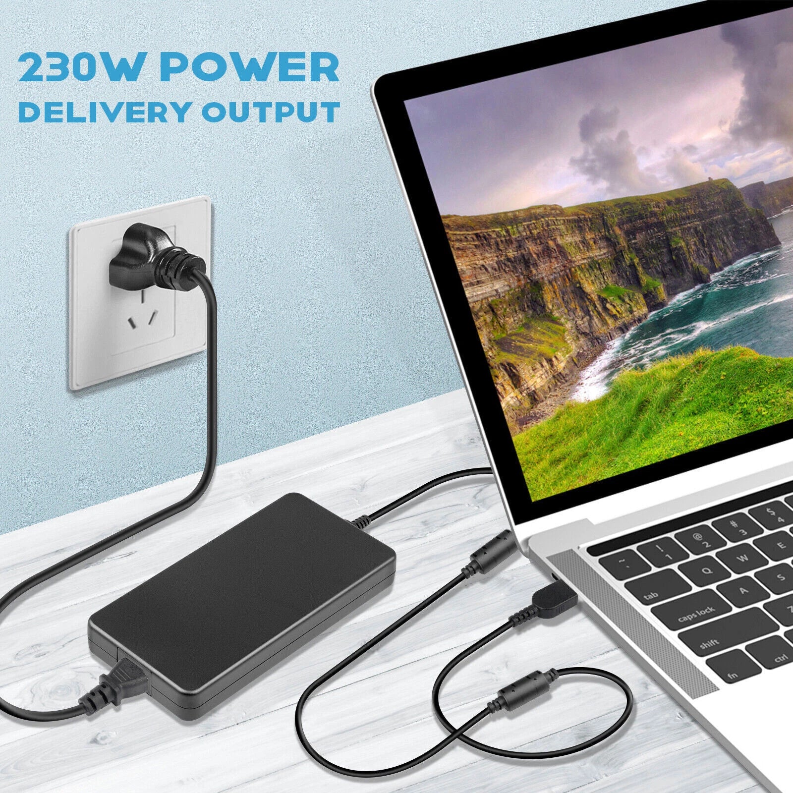 45W 65w AC Charger Adapter for Lenovo IdeaPad Thinkpad Yoga Laptop Power Supply